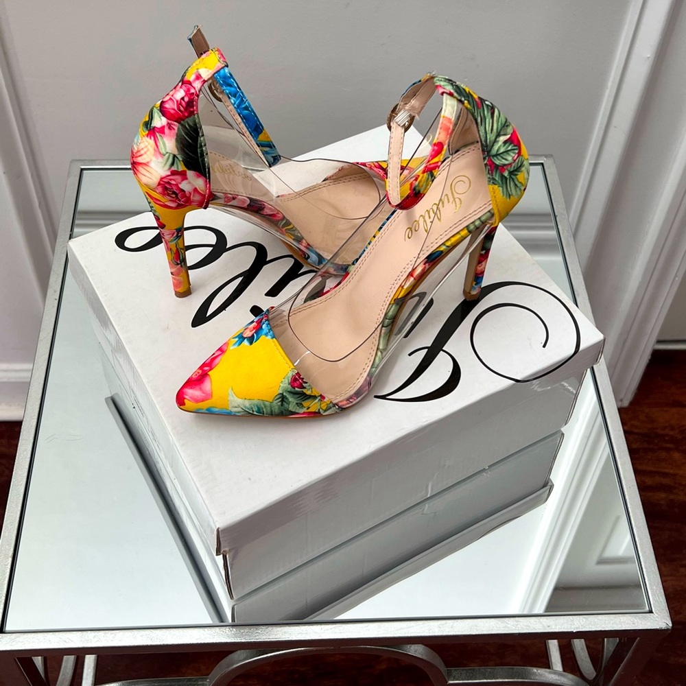 SHEIN floral stiletto .